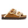 Birkenstock Arizona Shearling Platform - Mink